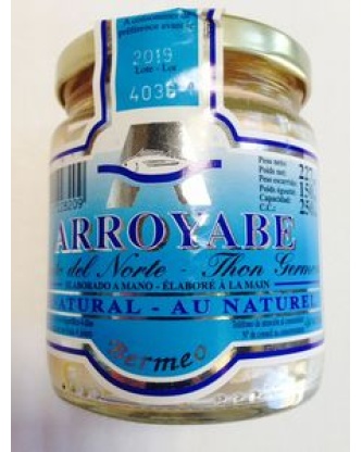 Thon Germon au naturel bocal poids net 227g