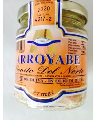 Thon Germon à l'huile d'olive bocal poids net 227g