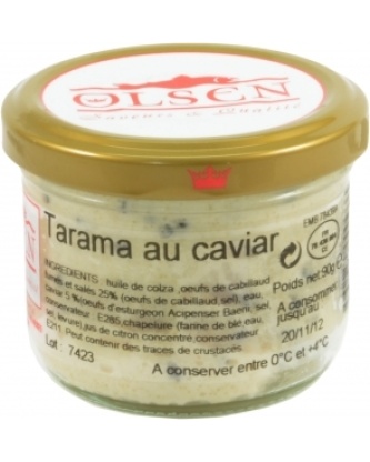 Tarama au caviar verrine de 90g