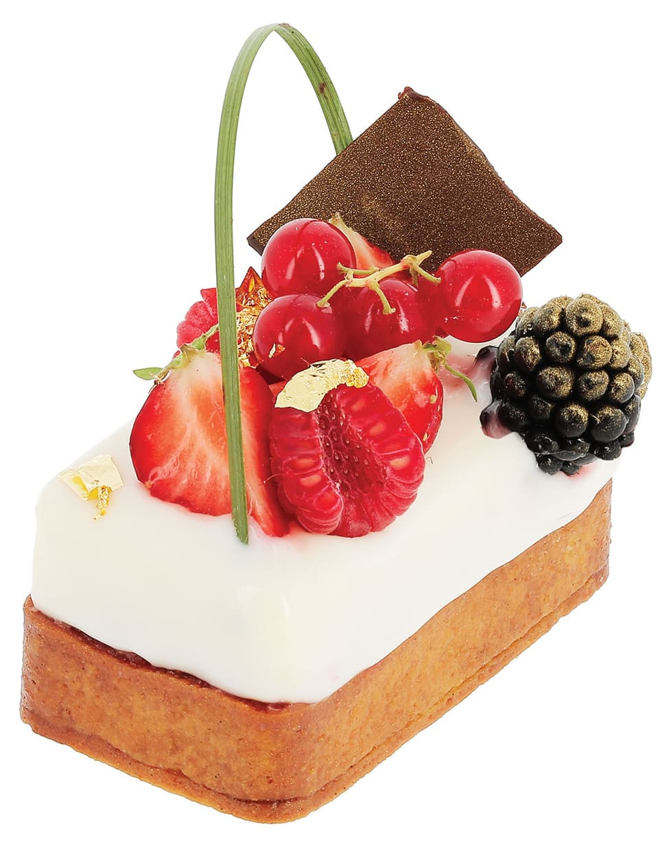 Rectangle à tarte perforé bord arrondi - Image 2