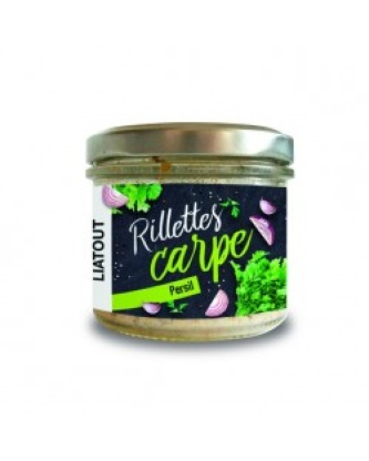RILLETTE DE CARPE ET PERSIL MAISON LIATOUT 90GR