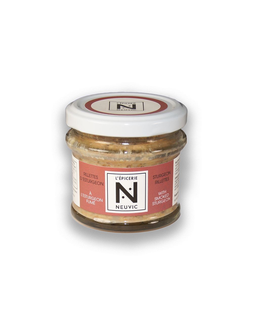 Rillettes d'esturgeon fumé