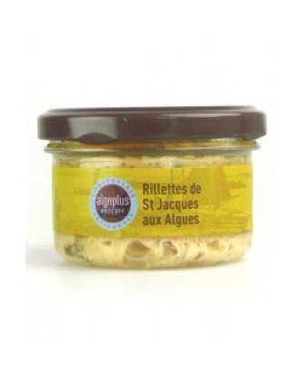 RILLETTES DE SAINT JACQUES AUX ALGUES 90GR