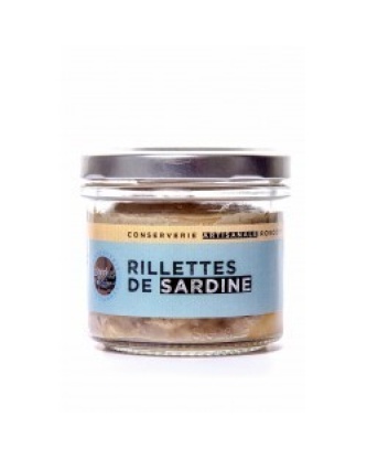 RILLETTES DE SARDINES POT DE 90GR