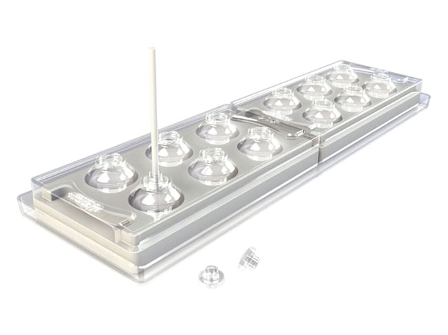 Set 2 moules silicone 6 mini sphères Multi Flex