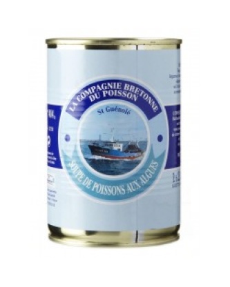 SOUPE DE POISSONS AUX ALGUES BOÎTE 400GR