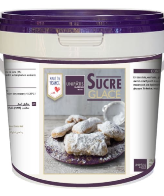 Sucre glace amylacé extra fin