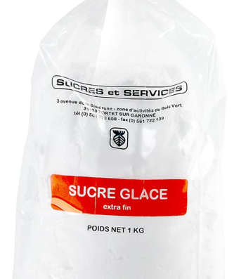 Sucre glace (spécial pâtisserie)