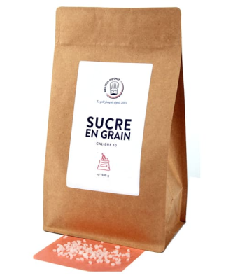 Sucre perlé grain calibre 10