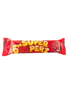 DeeBest Sour Super Dooperz Red Raspberry Flavor