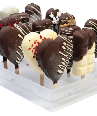 Support et présentoir pour bâtonnets glacés