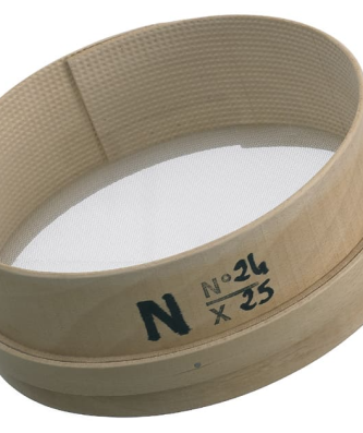 Tamis en bois, maille en Nylon