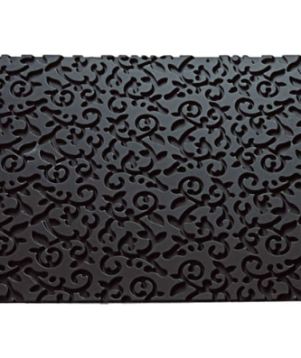 Tapis silicone motif arabesque