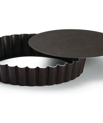 Tartelette cannelée fond mobile