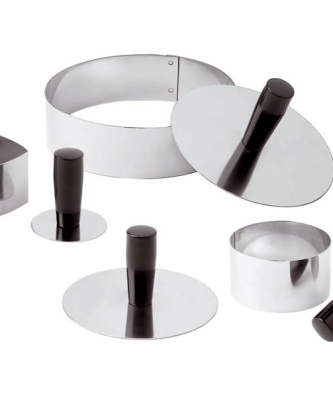 Tasseur à entremets ronds