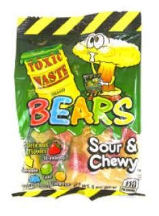 Toxic Waste Sour & Chewy Bears
