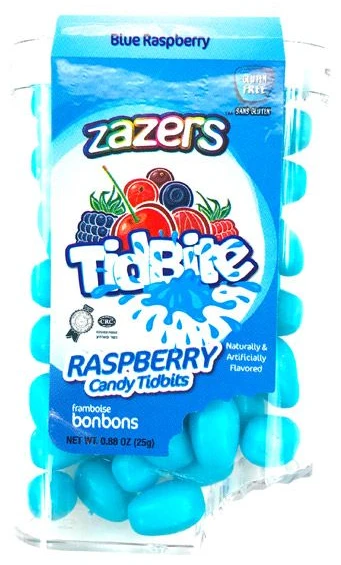 Zazers TidBites Blue Raspberry Flavor