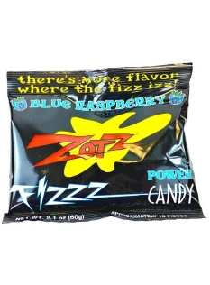 Zotz Blue Raspberry Fizz Power Candy
