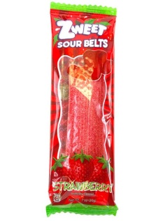 Zweet Sour Belts Strawberry