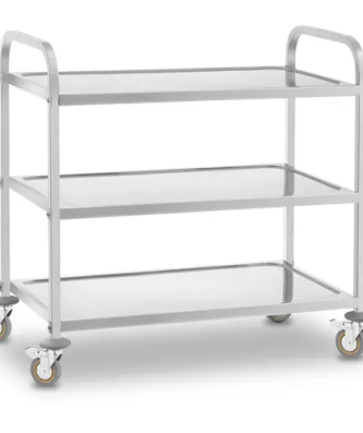 Charriot de service - 3 plateaux - 500 kg