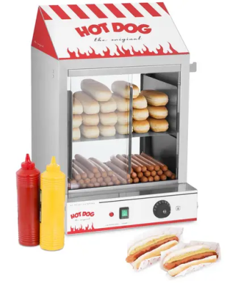 Cuiseur à vapeur pour hotdog - 2 000 W