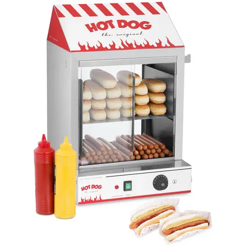 Cuiseur à vapeur pour hotdog - 2 000 W