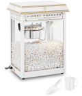 Machine à popcorn - blanc doré