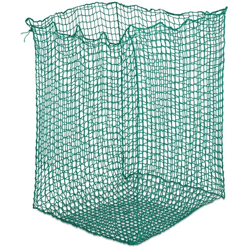 Filet à foin pour balles rondes - 1 600 x 1 600 x 1 800 mm - Taille des mailles : 45 mm - Vert