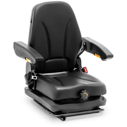 Siège de tracteur - 42 x 47 cm - Ajustable - Suspension