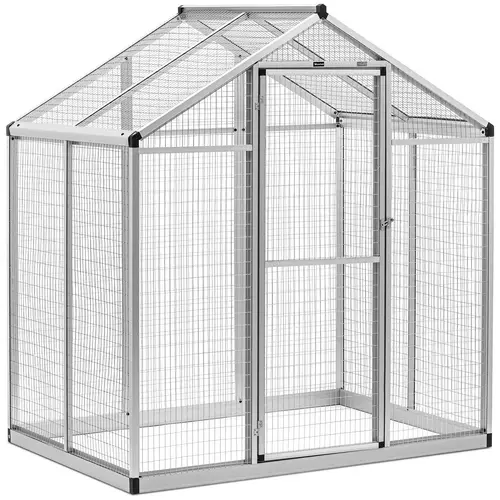 Volière - extérieure - 122 x 178 x 195 cm - aluminium