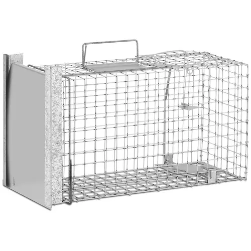 Cage piège - 50 x 22 x 39 cm - Mailles : 25 x 25 mm