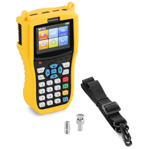 Détecteur de satellite - DVB-S2 - Batterie intégrée - TCF