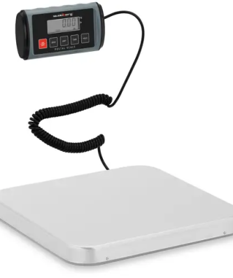 Pèse-colis - 100 kg / 0,05 kg - 31 x 32 cm - Écran LCD externe