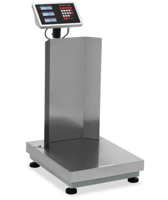 Balance industrielle - 60 kg / 0,005 kg - 400 x 500 mm - paroi arrière