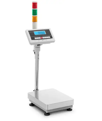 Balance plateforme - Colonne lumineuse - 30 kg / 0,001 kg - 300 x 400 mm - kg / lb