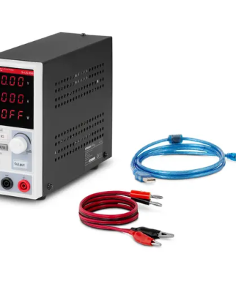 Alimentation de laboratoire - 0 - 30 V - 0 - 5 A - 150 W - 2 espaces de sauvegarde