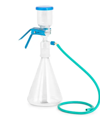 Appareil de filtration sous vide - 2000 ml - filtre Ø 50 - 60 mm - joint en verre dépoli 40/38