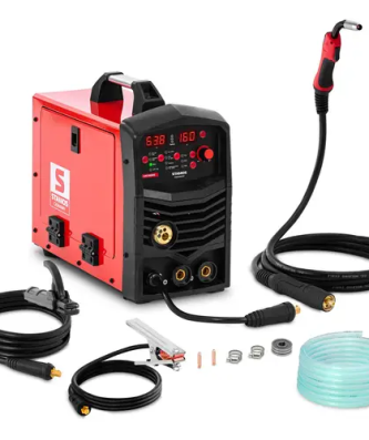 Poste à souder inverter - 160 A - Facteur de marche 100% - 230 V - synergie