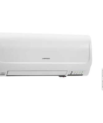 Radiateur soufflant mural - Céramique - 10 - 49 °C - 1000/2000 W - Télécommande