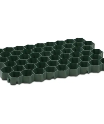 Dalle gazon - 60 x 40 x 4 cm - Lot de 4 - Vert