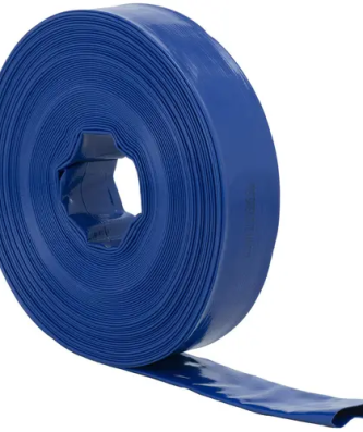 Tuyau arrosage plat - 2 pouces 1/2 - 50 m - 0-5,5 bars - tissu renforcé