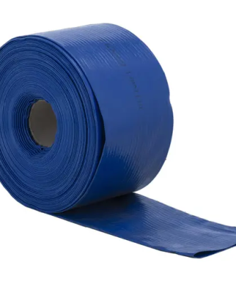 Tuyau arrosage plat - 8 pouces - 50 m - 0-3 bars - tissu renforcé