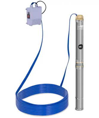 Pompe immergée - 3,80 m³/h - 370 W - acier inoxydable