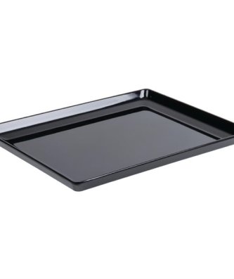 Plateau en mélamine APS Float noir GN1/1
