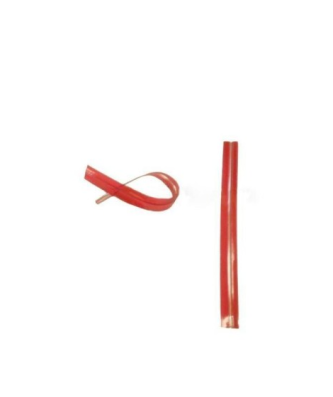 Attache cellophane rouge 9 x 0,7 cm - par 2000