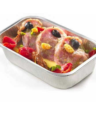 Barquette aluminium 725 ml - par 110