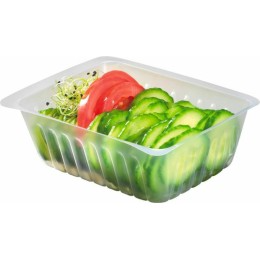 Barquette plastique charcutière 150 ml - par 500