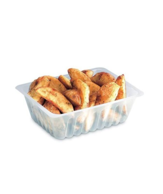 Barquette plastique charcutière 200 ml - par 500