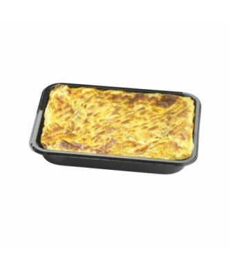 Barquette plastique CPET noire scellable 1400 ml - par 310