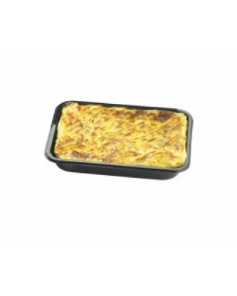 Barquette plastique CPET noire scellable 1400 ml - par 310